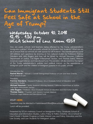 Can Immigrant Students Still Feel Safe at School in the Age of Trump? Can Immigrant Students Still Feel Safe at School in the Age of Trump?